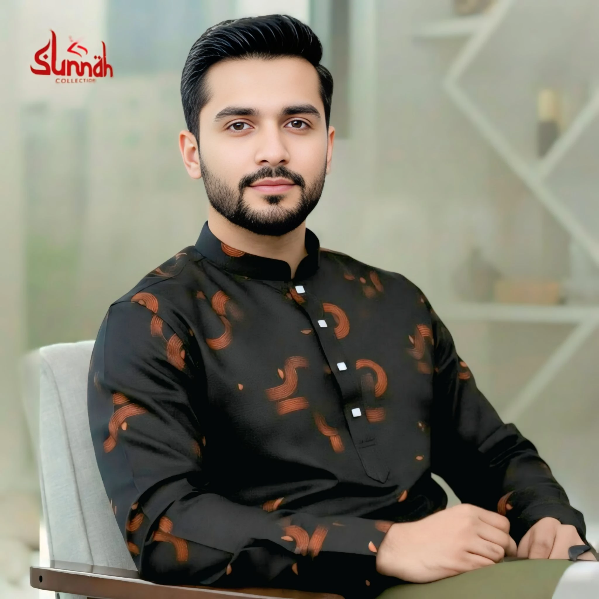 ১০০% প্রিমিয়াম কটন ফেব্রিক্স-Orange🟠